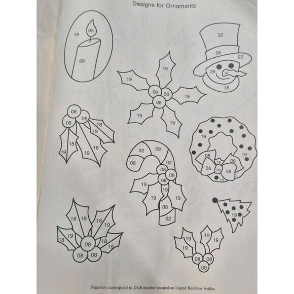 Liquid Rainbow Pattern Book Stained-glass, Suncatchers, Christmas Ornaments - Picture 4 of 7